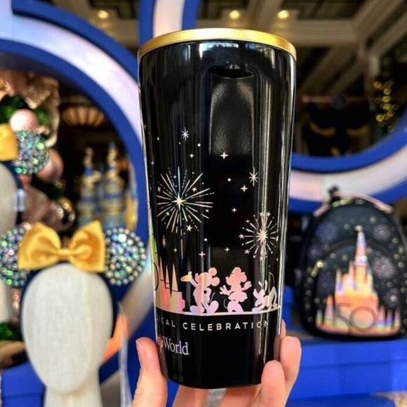 DISNEY World 50th Anniversary Stainless Steel Corkcicle Tumbler - Picture 8 of 9